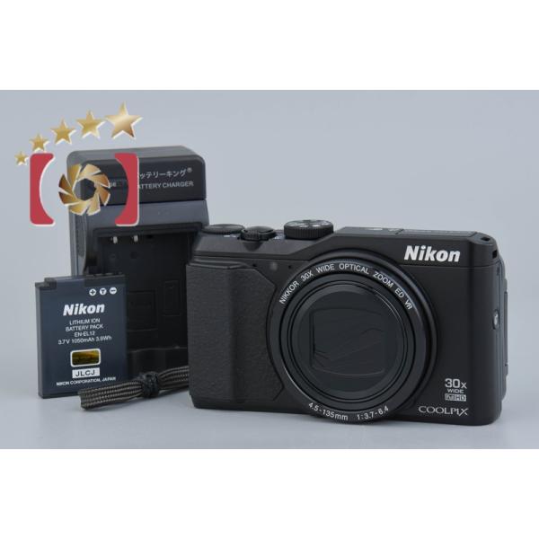 COOLPIX 【中古】Nikon ニコン S9900 ブラック コンパクト COOLPIX 【中古】Nikon ニコン S9900 ブラック コンパクト