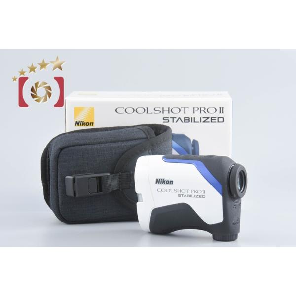 ニコン 【中古】Nikon COOLSHOT PRO II STABILIZED ホワイト