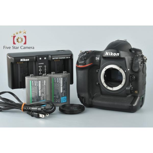 ニコン（Nikon） 【中古】Nikon D4 デジタル一眼レフカメラ : 中古