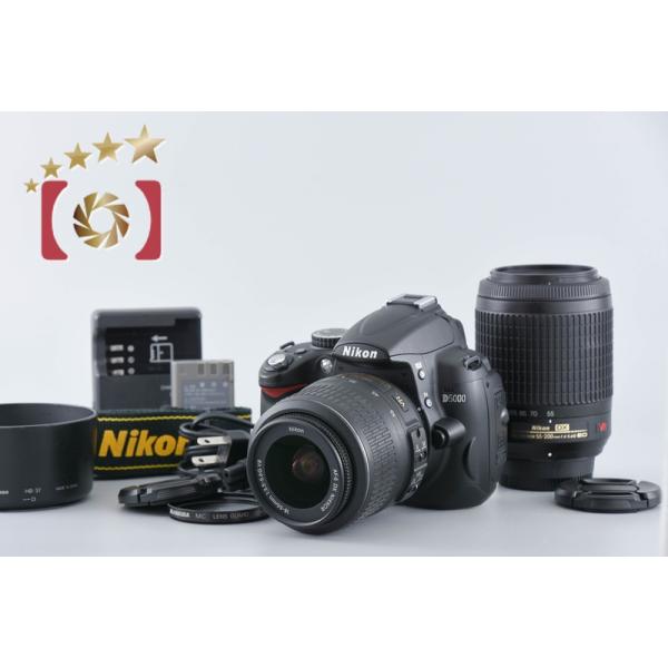 ニコン（Nikon） 【中古】Nikon D5000 ダブルズームレンズキット