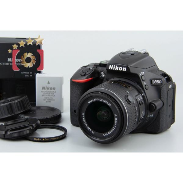 ニコン（Nikon） 【中古】Nikon D5500 ブラック 18-55 VR II レンズ 