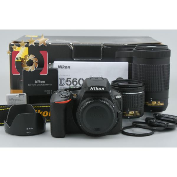 ニコン（Nikon） 【中古】Nikon D5600 ダブルズームキット シャッター