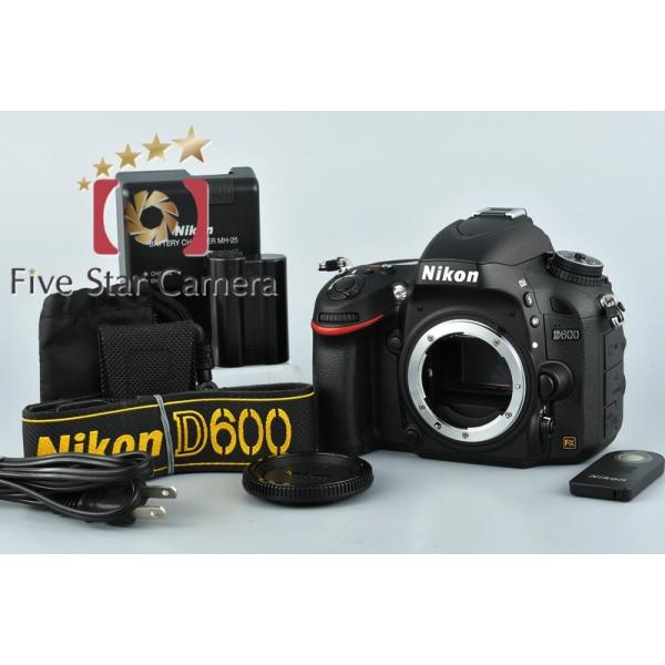ニコン（Nikon） 【中古】Nikon D600 デジタル一眼レフカメラ : 中古