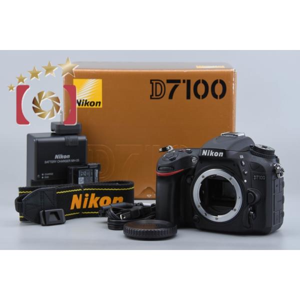 ニコン 【中古】NIkon D7100 デジタル一眼レフカメラ シャッター ニコン 【中古】NIkon D7100 デジタル一眼レフカメラ シャッター