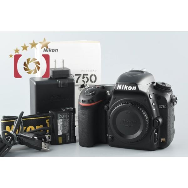 ニコン 【中古】Nikon D750 デジタル一眼レフカメラ シャッター回数  
