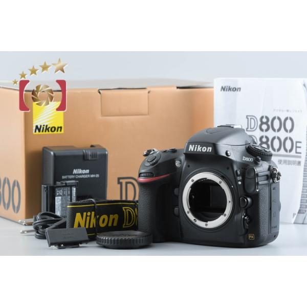 Nikon - Nikon D800 ショット数7000回未満 ニコン 【中古】Nikon D800 デジタル一眼レフカメラ シャッター
