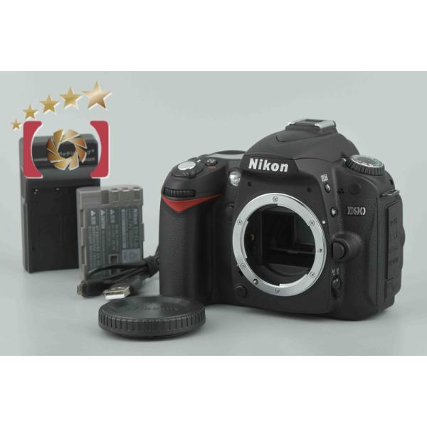 Nikon D90 シャッター回数14522回　レンズ、ストロボセット ニコン（Nikon） 【中古】Nikon D90 デジタル一眼レフカメラ