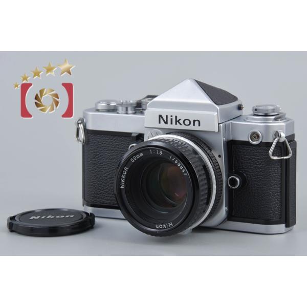 【中古】Nikon ニコン F2 アイレベル シルバー + Ai NIKKOR 50mm f/1.8