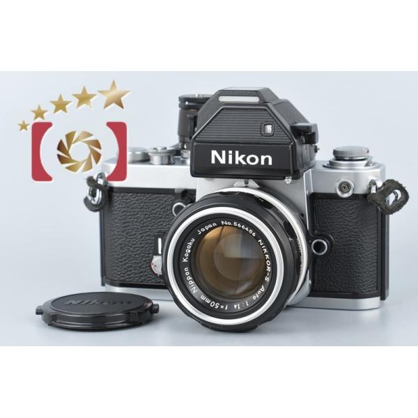 【中古】Nikon ニコン F2 フォトミック S シルバー + NIKKOR-S Auto 50mm f/1.4