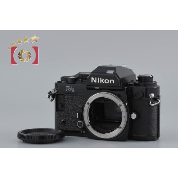 美品 NIKON FA ブラック ニコン 一眼レフ ニコン 【中古】Nikon FA ブラック フィルム一眼レフカメラ