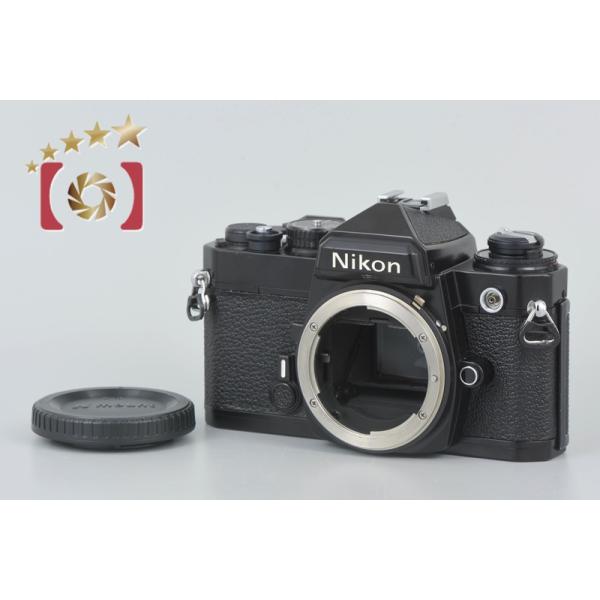 ニコン 【中古】Nikon FE ブラック フィルム一眼レフカメラ : 中古