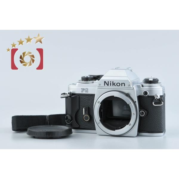 Nikon FG 一眼レフカメラ シルバー ニコン 【中古】Nikon FG シルバー フィルム一眼レフカメラ