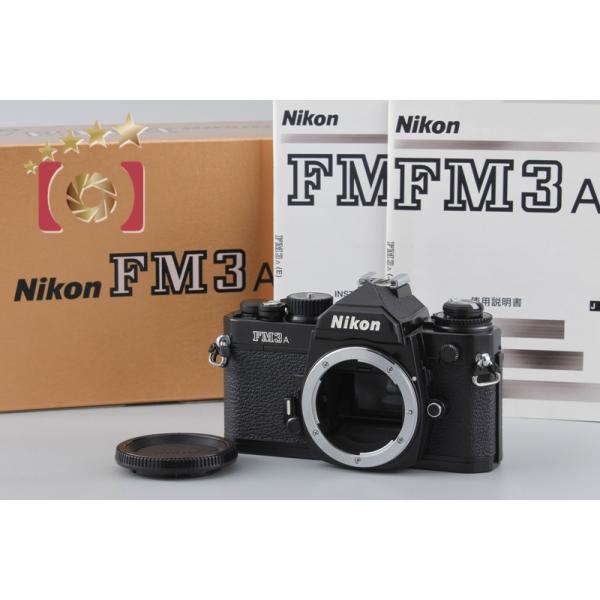 未使用級 極美品 Nikon FM3A ブラック フィルムカメラ 一眼レフ 中古】Nikon ニコン FM3A ブラック フィルム一眼レフカメラ
