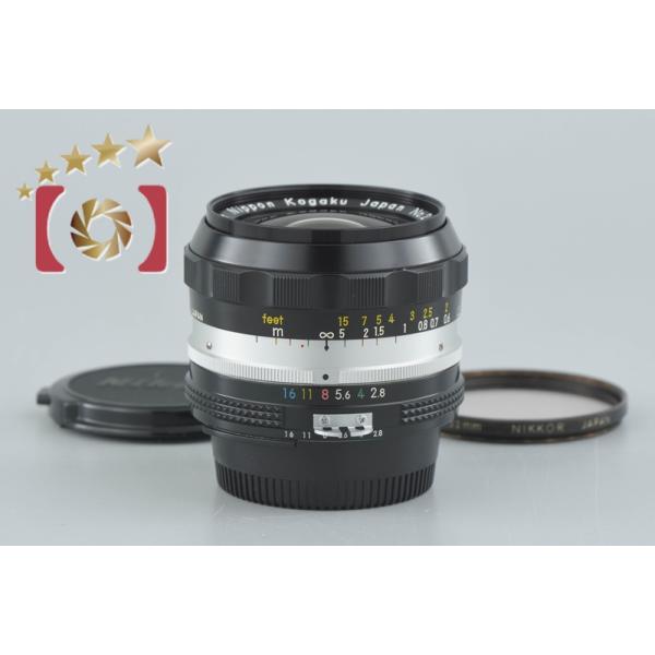 【美品】Nikon Nikkor-N Auto 24mm F2.8 一眼レフ Nikon   /  サイズ : ニコンFマウン Amazon.co.jp: Nikon ニコン NIKKOR-N Auto 24mm F2.8 : 家電＆カメラ