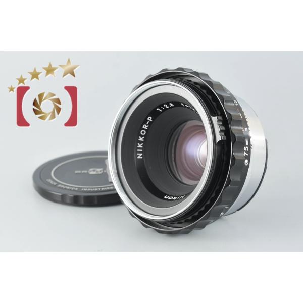 【中古】Nikon ニコン NIKKOR-P.C 75mm f/2.8 ゼンザブロニカ EC S2 S2A用 five-star-camera_nikon-nikkor-