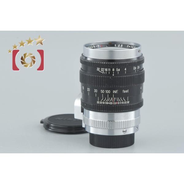【中古】Nikon ニコン NIKKOR-P.C 105mm f/2.5 L39 ライカスクリューマウント ニコン（Nikon） 【中古】Nikon NIKKOR-P.C 105mm f/2.5 L39 ライカ