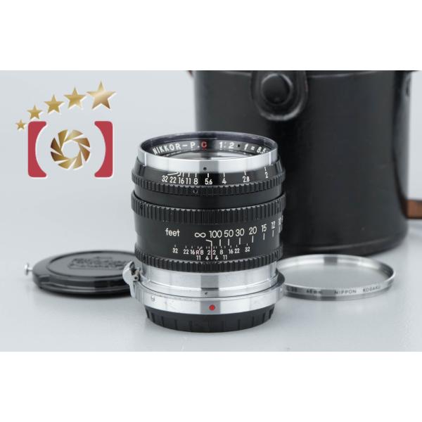 Nikon ニコン NIKKOR-P.C 85mm f/2 ブラック ニコンSマウント 希少品 five-star-camera_nikon-nikkor-