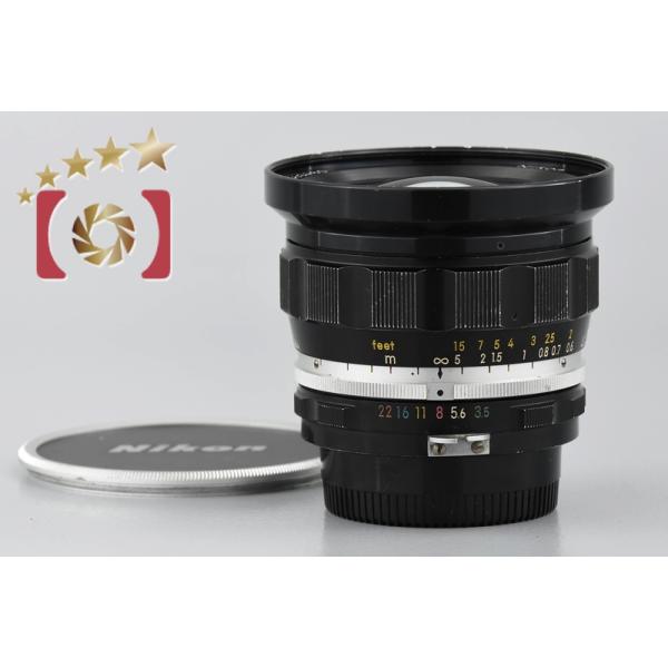 NIKKOR-UD Auto 20mm f/3.5 中古美品 ニコン 【中古】Nikon NIKKOR-UD Auto 20mm f/3.5 : 中古カメラ