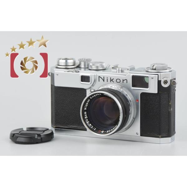 ニコン 【中古】Nikon S2 前期 + NIKKOR-S.C 50mm f/1.4 : 中古 ニコン 【中古】Nikon S2 前期 + NIKKOR-S.C 50mm f/1.4 : 中古