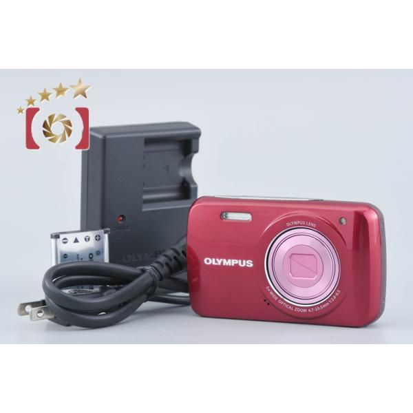 [美品,作例あり]OLYMPUS VH-210 パープル 美品】 オリンパス VH-210 パープル コンパクトデジタルカメラ 箱付き
