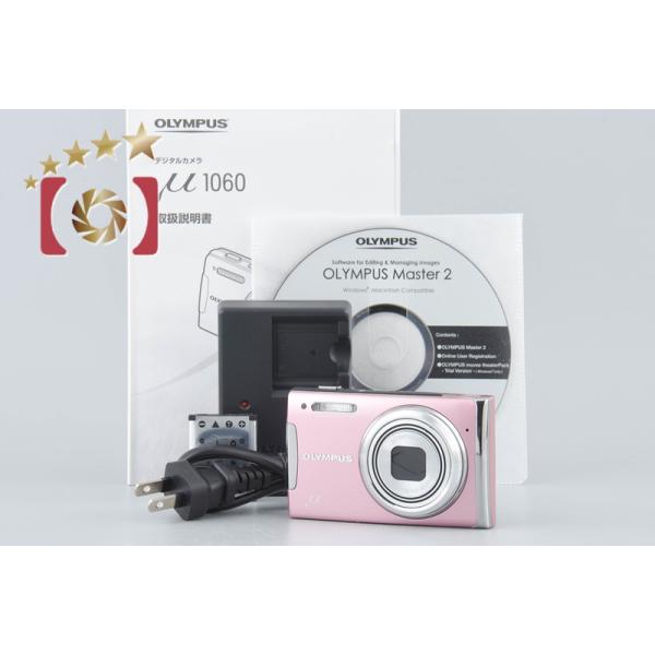 オリンパス（OLYMPUS） 【中古】OLYMPUS μ 1060 ピンク コンパクト