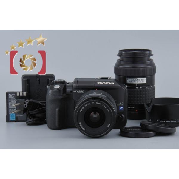 オリンパス 【中古】OLYMPUS E-300 ダブルズームレンズキット オリンパス 【中古】OLYMPUS E-300 ダブルズームレンズキット