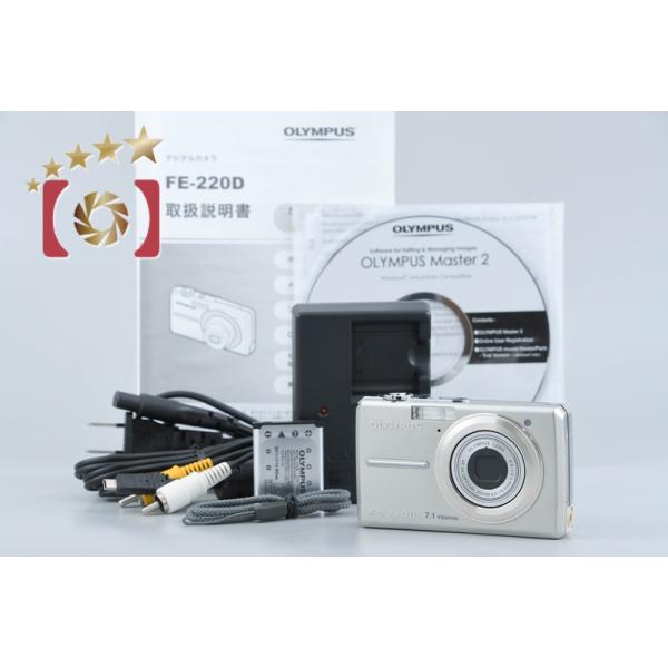 【中古】OLYMPUS オリンパス CAMEDIA FE-220D コンパクトデジタルカメラ
