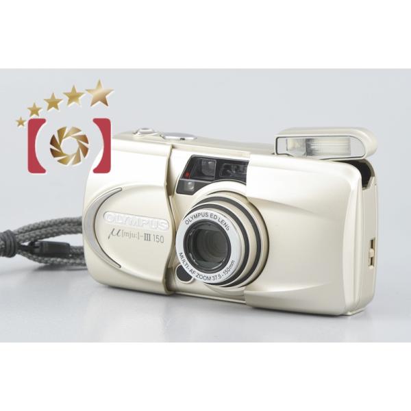 OLYMPUS μ [mju]-Ⅲ 150 コンパクトフィルムカメラ　最終値下げ オリンパス 【中古】OLYMPUS μ[mju:]-III ミューIII 150