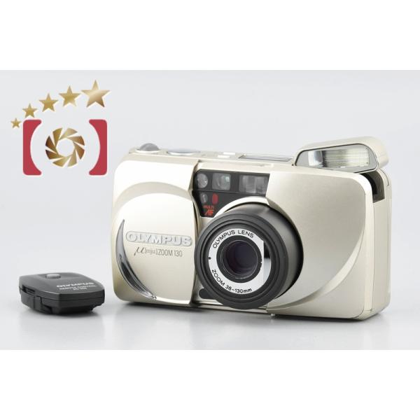 オリンパス（OLYMPUS） 【中古】OLYMPUS μ[mju:] ZOOM 130 シャンパン