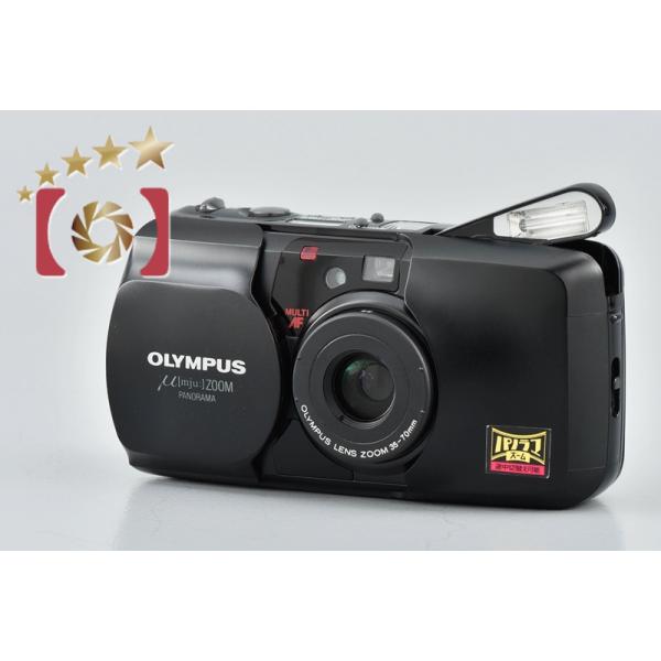 オリンパス 【中古】OLYMPUS μ[mju:] ZOOM PANORAMA コンパクト