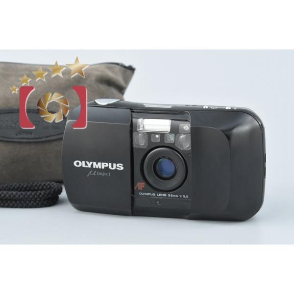 オリンパス（OLYMPUS） 【中古】OLYMPUS μ[mju:] ミュー ブラック