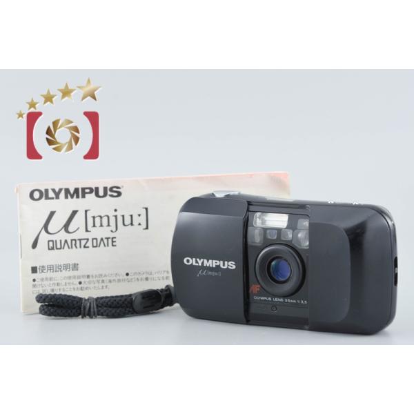 【中古カメラ】オリンパス　ミュー(mju:) オリンパス（OLYMPUS） 【中古】OLYMPUS μ[mju:] ブラック コンパクト