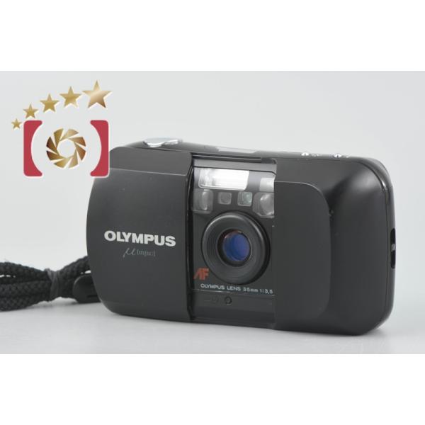 オリンパス（OLYMPUS） 【中古】OLYMPUS μ[mju:] ブラック コンパクト