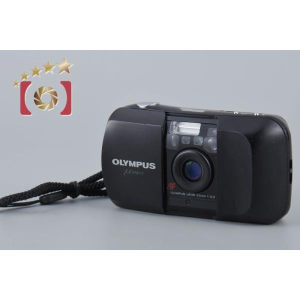 オリンパス（OLYMPUS） 【中古】OLYMPUS μ[mju:] ブラック コンパクト