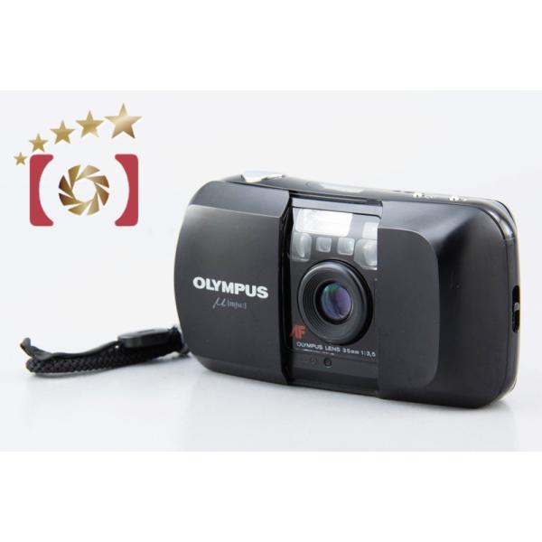 オリンパス（OLYMPUS） 【中古】OLYMPUS μ[mju:] ブラック コンパクト