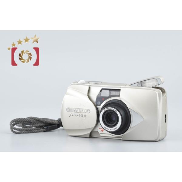 OLYMPUS μ[mju:]-II 110 コンパクトフィルムカメラ　【美品】 OLYMPUS オリンパス フィルムカメラ mju μ-Ⅱ 110 μ（ミュー）-II 110