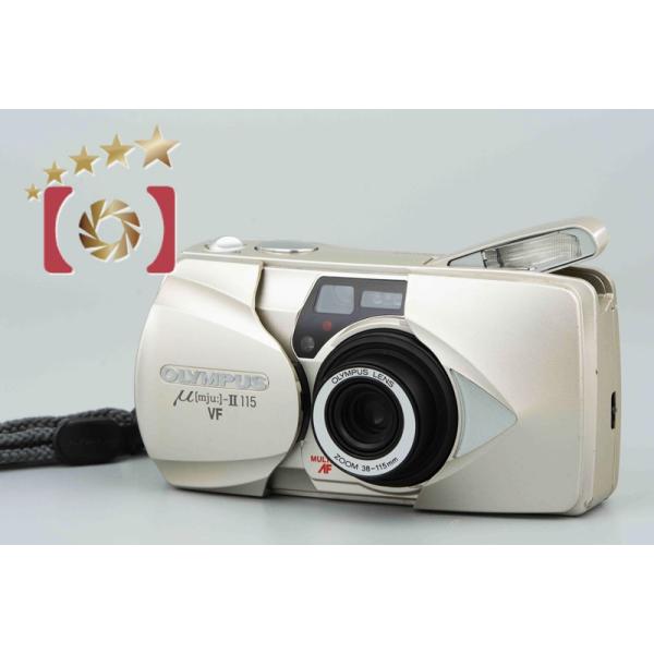 【中古】OLYMPUS μ-II ミュー2　ゴールド オリンパス 【中古】OLYMPUS μ[mju:]-II ミューII 115VF