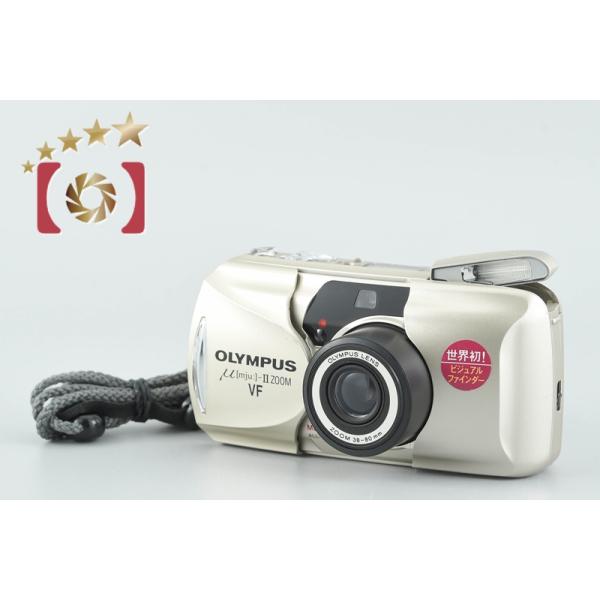 オリンパス 【中古】OLYMPUS μ[mju:]-II ミューII ZOOM VF コンパクト