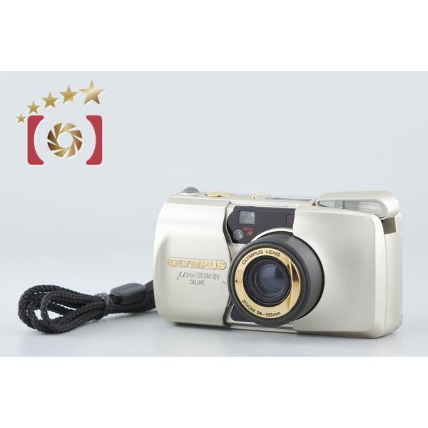 中古 OLYMPUS μ[mju:] ZOOM 105 フィルムカメラ オリンパス 【中古】OLYMPUS μ[mju:] ZOOM 105 DELUXE