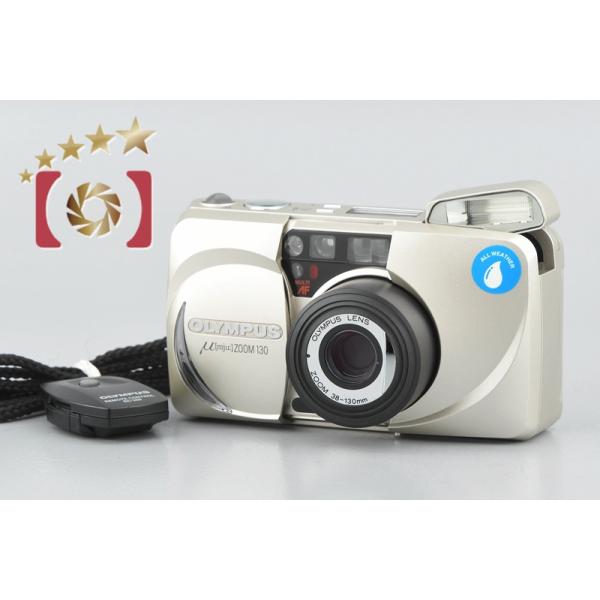 美品★OLYMPUS オリンパス★mju:ZOOM130 コンパクトカメラ オリンパス 【中古】OLYMPUS μ[mju:] ZOOM 130 コンパクト