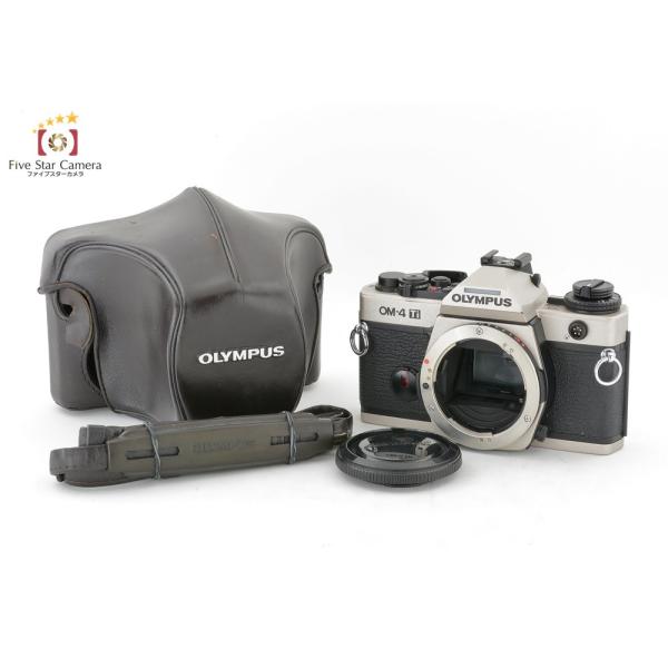 オリンパス 【中古】OLYMPUS OM-4Ti チタンカラー フィルム一眼レフ