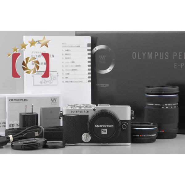 オリンパス 【中古】OLYMPUS PEN E-P7 EZ ダブルズームキット オリンパス 【中古】OLYMPUS PEN E-P7 EZ ダブルズームキット