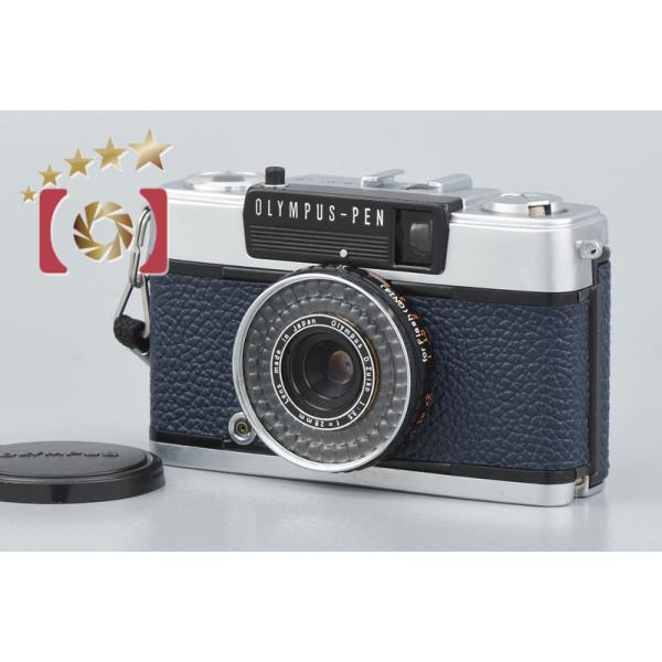 OLYMPUS PEN EE-3 青色 トイカメラ five-star-camera_olympus-pen-