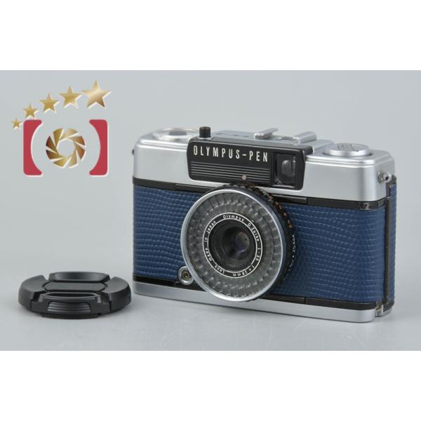 オリンパス（OLYMPUS） 【中古】OLYMPUS PEN EE-3 ネイビー コンパクト