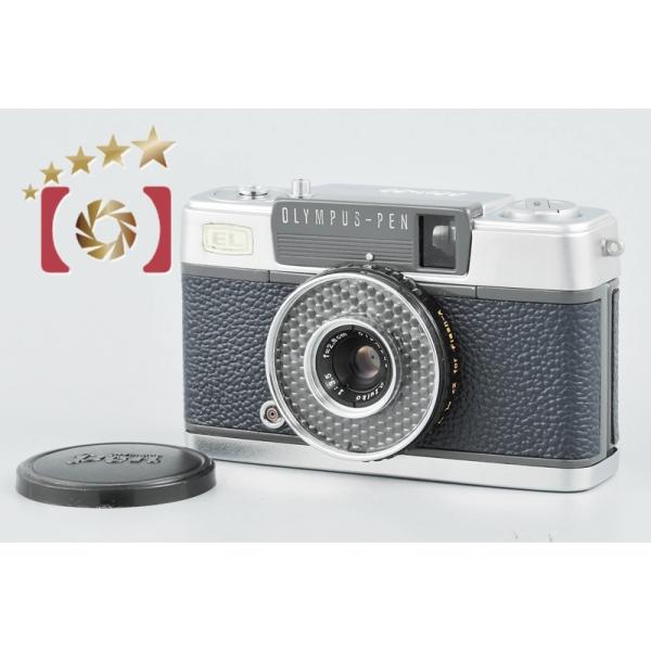 オリンパス（OLYMPUS） 【中古】OLYMPUS PEN EE ネイビー コンパクト