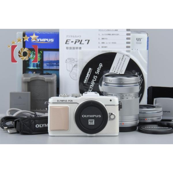 オリンパス（OLYMPUS） 【中古】OLYMPUS PEN Lite E-PL7 EZ ダブル