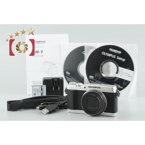 オリンパス 【中古】OLYMPUS STYLUS SH-1 シルバー コンパクトデジタル