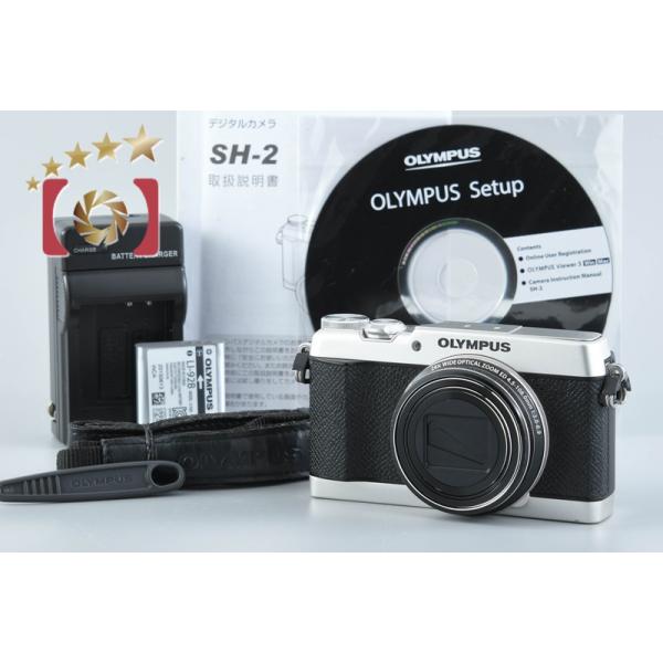 OLYMPUS - OLYMPUS STYLUS SH-2 中古　コンパクトデジタルカメラ オリンパス 【中古】OLYMPUS STYLUS SH-2 シルバー コンパクト