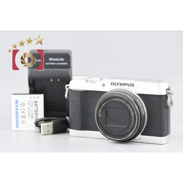 オリンパス 【中古】OLYMPUS STYLUS SH-3 シルバー コンパクト オリンパス 【中古】OLYMPUS STYLUS SH-3 シルバー コンパクト