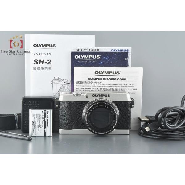 オリンパス 【中古】OLYMPUS STYLUS SH-2 シルバー コンパクト オリンパス 【中古】OLYMPUS STYLUS SH-2 シルバー コンパクト